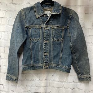 Calvin Klein Jeans Vintage Small Cropped Denim Jacket